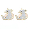 Alloy Enamel Pendants ENAM-A143-10KCG-04-1