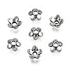 Tibetan Style Alloy Bead Caps LS-TIBEB-S039-017AS-NR-3