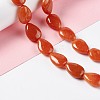 Natural Red Aventurine Beads Strands G-L242-11-2