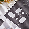 Blank Pendants Key Chain DIY Making Kit DIY-GA0002-50-5