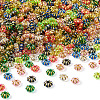 80G 8 Colors Acrylic Beads SACR-TA0001-19-3