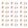Opaque Acrylic Beads MACR-TAG0001-07F-3