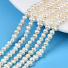 Natural Cultured Freshwater Pearl Beads Strands X1-PEAR-N013-04B-1