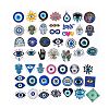 50Pcs Evil Eye Theme Paper Stickers Sets X-STIC-P001-03-1