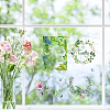 8 Sheets 8 Styles PVC Waterproof Wall Stickers DIY-WH0345-078-5