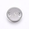 Tarnish Resistant 201 Stainless Steel Links connectors STAS-H465-01P-8mm-S-1