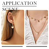 8Pcs 2 Styles Brass Pendants KK-TA0001-62-7