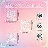 Waterproof Reflective Plastic Mirror Stickers DIY-WH0668-006-2