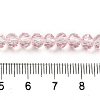 Transparent Baking Paint Glass Beads X1-DGLA-A034-T6mm-D04-4