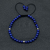 Adjustable Natural Sodalite Braided Beaded Bracelets for Women LG9619-3-1