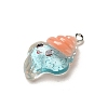 Marine Animal Series Resin Pendants RESI-Q012-01D-04-2