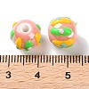 Handmade Porcelain Beads Strands PORC-L078-01J-4