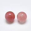 Cherry Quartz Glass Beads X-G-T122-25A-01-2