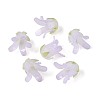 Heat Shrink Acrylic Bead Caps OACR-N155-04C-1