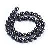 Natural Mashan Jade Beads Strands G-F670-A12-6mm-2