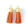 Faux Suede Tassel Pendant Decorations X-FIND-R095-036LG-2