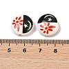 Printed Handmade Porcelain Beads PR-CBA938E-02-5