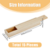 Rectangle Unfinished Wood Gift Storage Box CON-WH0094-38B-2