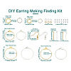 DIY Earring Making Finding Kit DIY-TA0005-03-12