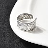 304 Stainless Steel Open Cuff Rings RJEW-H261-02P-3