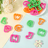 52Pcs 26 Styles Plastic Clay Molds DIY-SC0030-51-3