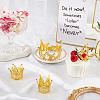 4Pcs 4 Styles Alloy Rhinestones Crown Cake Decoration DIY-SP0003-26G-3