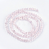 Glass Beads Strands EGLA-S056-3mm-10-2