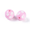 Chunky Bubblegum Acrylic Beads X-SACR-S146-24mm-10-2