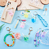 Transparent Resin Big Pendants LS-RESI-TAC0019-04D-7