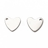 Non-Tarnish 201 Stainless Steel Charms STAS-I172-29P-2