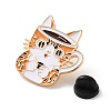 Cat Shape Coffee Mug Enamel Pins AL-CBAC438-01B-3