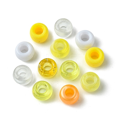 8 Styles Plastic Pearlized Beads KY-FS0001-21B-1