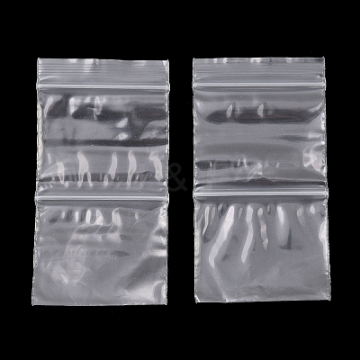 Transparent PE Packaging Resealable Bags ABAG-L019-01A-1