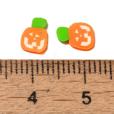 Halloween Handmade Polymer Clay Cabochons CLAY-F005-01-1