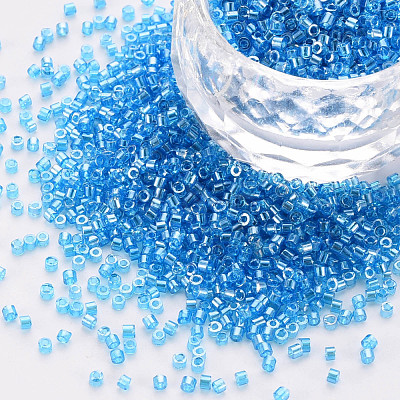 Glass Cylinder Beads SEED-S047-G-006-1