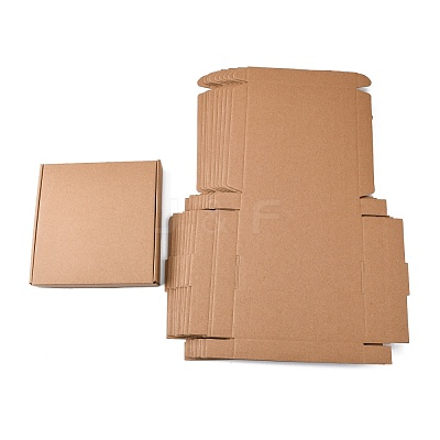 Kraft Paper Folding Box CON-F007-A08-1