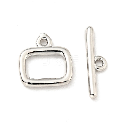 Brass Toggle Clasps KK-G416-67P-1