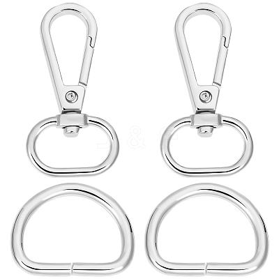 Alloy Swivel Lobster Claw Clasps FIND-BBC0003-78A-P-1