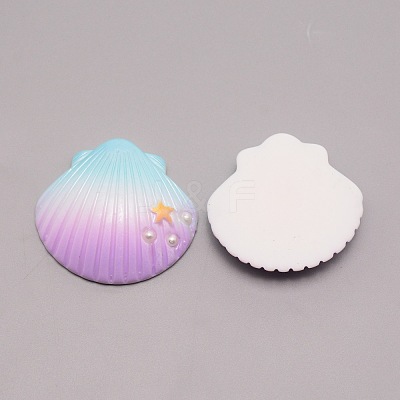 Resin Cabochons CRES-WH0010-002C-1