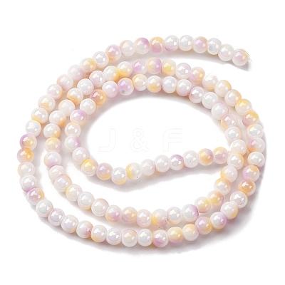 Glass Beads Strands LAMP-R020-04E-1