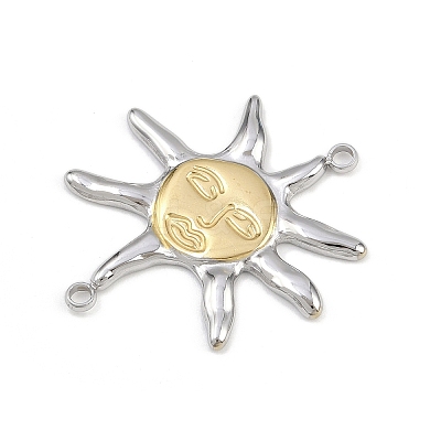 304 Stainless Steel Connector Charms STAS-B108-10GP-1