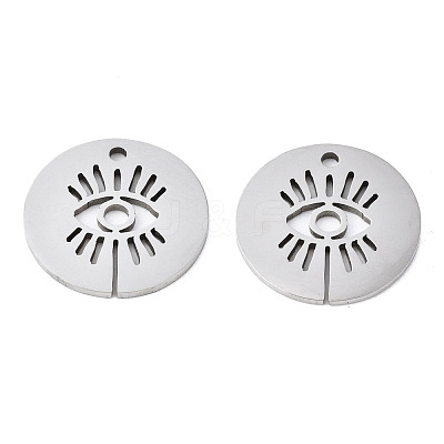 Non-Tarnish 201 Stainless Steel Pendants STAS-Q240-044P-1