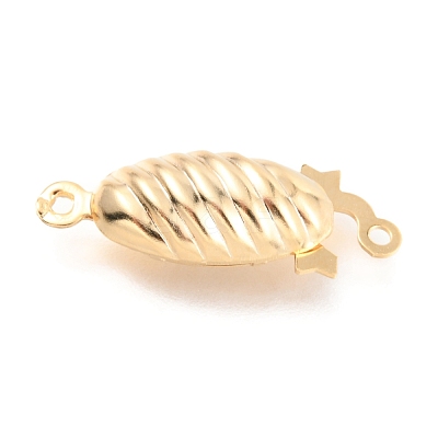 304 Stainless Steel Box Clasps STAS-H151-16G-1