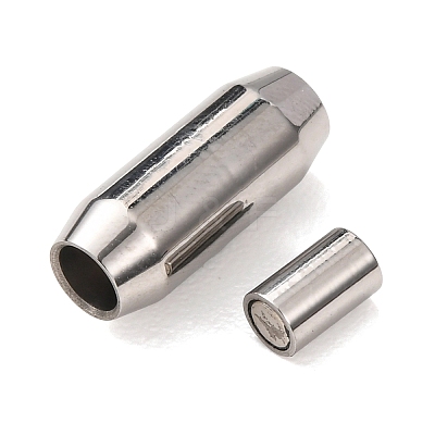 304 Stainless Steel Magnetic Clasps STAS-A151-01C-P-1
