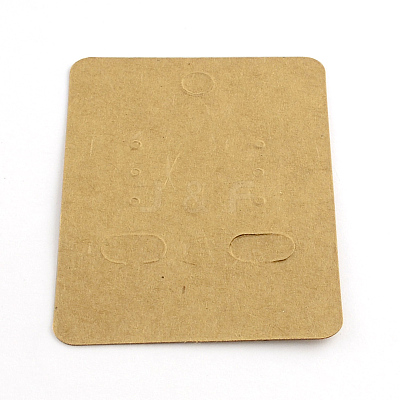 Rectangle Shape Cardboard Earring Display Cards LS-X-CDIS-Q001-41-1