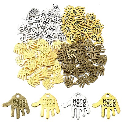 30Pcs Tibetan Style Alloy Charms FIND-YW0007-97AB-1