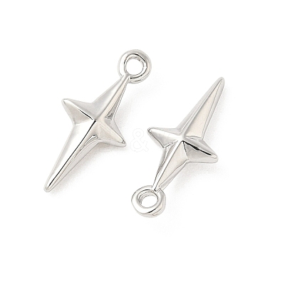 SHEGRACE Brass Star Charms XGR0167P-104P-1
