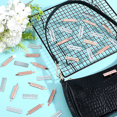 16 Sets Alloy Handcrafted Label DIY-PH0035-74RG-1