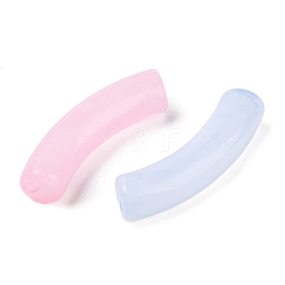 Transparent Acrylic Beads OACR-Q181-003-1