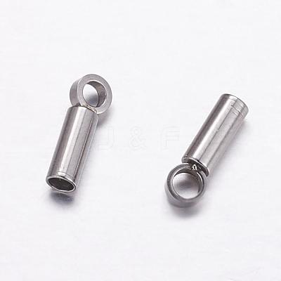 Tarnish Resistant 304 Stainless Steel Cord Ends STAS-P161-05-1.5mm-1